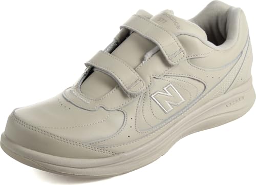 New Balance Men's 577 V1 Hook and Loop Shoe, Bone, 11 Wide