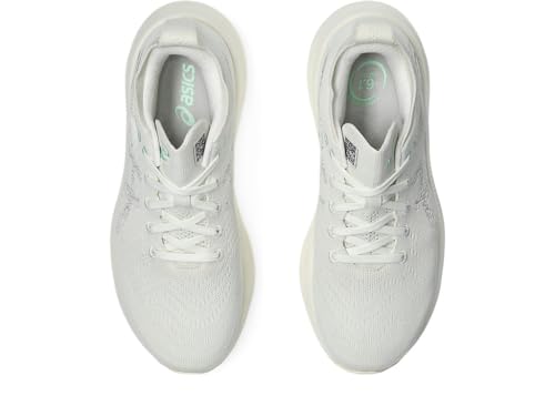 ASICS Unisex Nimbus Mirai Running Shoe, 10M / 11.5W, White/White