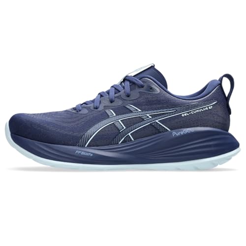 ASICS Men's Gel-Cumulus 27 Running Shoes, 11.5, Indigo Blue/Cool Grey