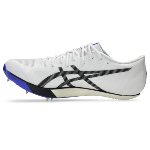 ASICS Unisex METASPEED SP 2 Track & Field Shoes, 9M / 10.5W, White/Cobalt Burst