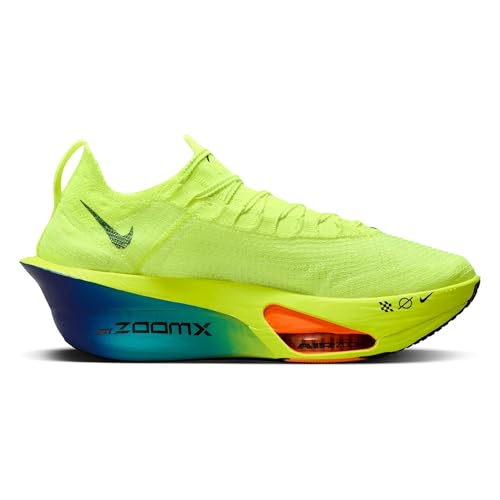 Nike Air Zoom Alphafly Next% 3 Mens Running Shoes Color: Neon Yellow/Dark Blue Size: EUR 42.5 | US 9 | UK 8