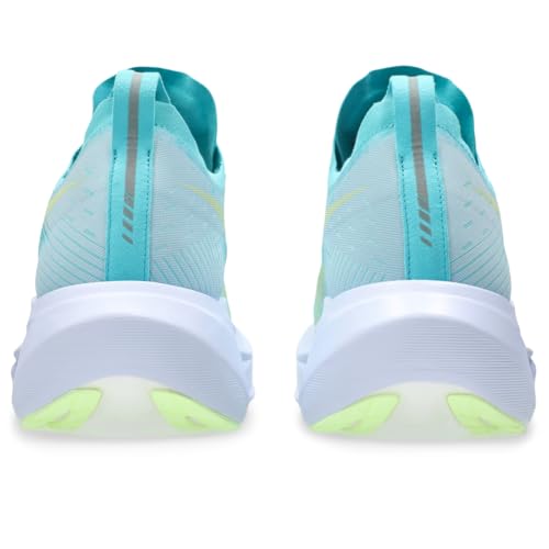 ASICS Unisex MEGABLAST Running Shoes, 11M / 12.5W, Energy Aqua/Blue Fade