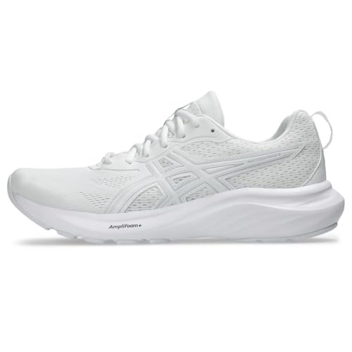 ASICS Men's Gel-Contend 9 Running Shoes, 15, White/Glacier Grey