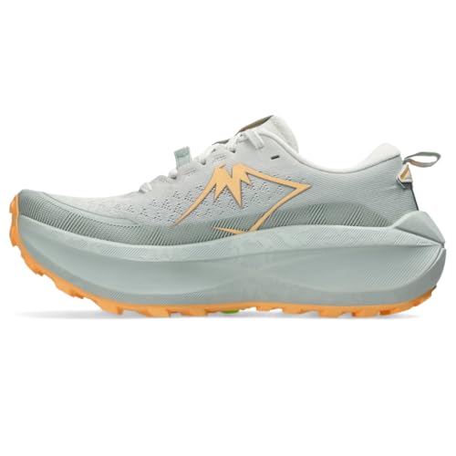ASICS Women's Trabuco MAX 4 Trail Running Shoes, 8.5, Cream/Dusty Steppe