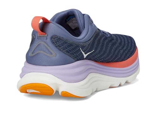 Hoka Women's Gaviota 5 Anchor/Grapefruit 6 Wide - alternate view 5