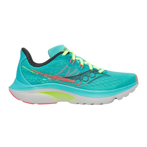 Saucony Women's Kinvara 16 Sneaker, Teal/Mutant, 6.5