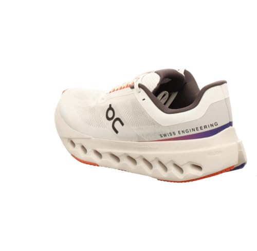 On Womens, Cloudsurfer Next White/Flame 9 Medium
