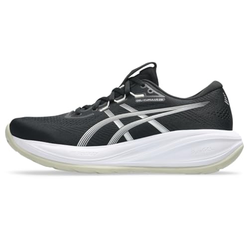 ASICS Men's Gel-Cumulus 28 Running Shoes, 11.5, Black/White