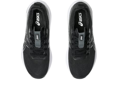 ASICS Kid's Gel-Kayano 32 Grade School Running Shoes, 4, Black/White