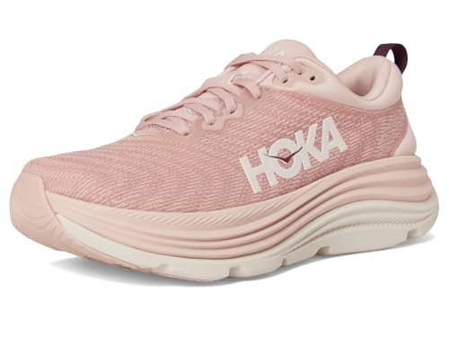Hoka Women's Gaviota 5 Sneaker, Rose Latte/Rose Cream, 5 - additional product view 1
