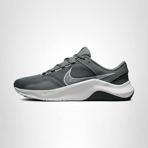 Nike Men's Legend Essential 3 Next Nature Running Shoes Gray | White Size 13 Medium