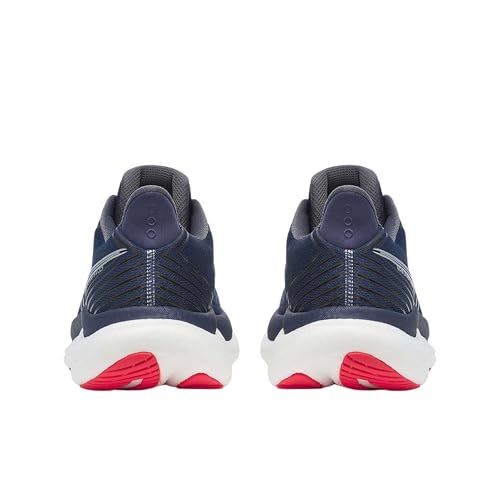 Saucony Men's Triumph 23 Sneaker, Navy/Red, 10.5