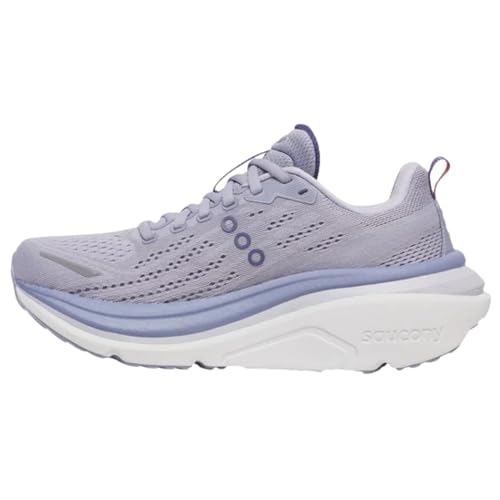 Saucony Women's Hurricane 25 Sneaker, Thistle/Aster, 9.5