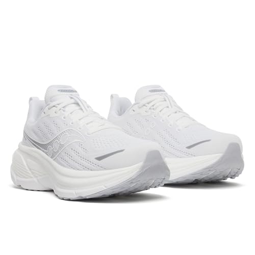 Saucony Shoes Hurricane 25, White, 10