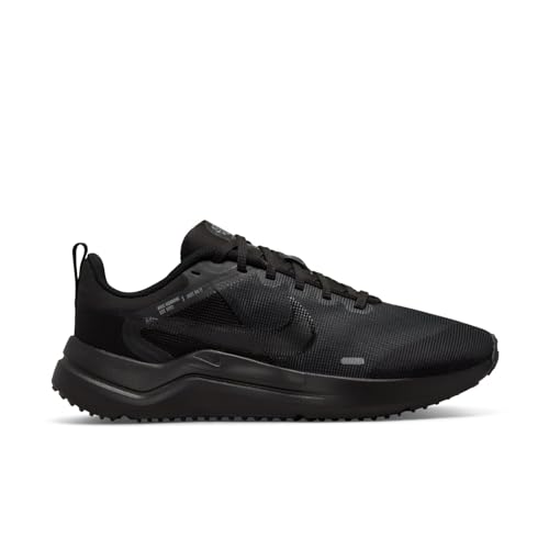 Nike Men's Downshifter 12 Running Shoe, Black Black Dk Smoke Grey Iron Grey, 12 US