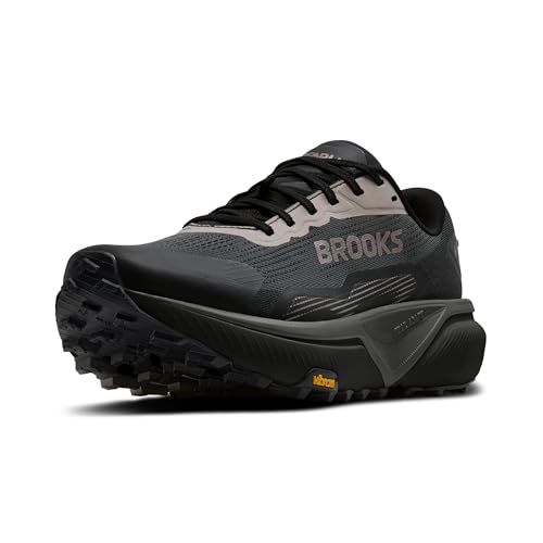 Brooks Women’s Cascadia 20 GTX Waterproof Trail Running Shoe - Black/Ebony/Nocturnal - 9.5 Medium