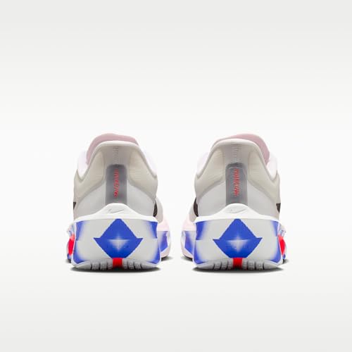 Nike Zoom Fly 6 Men's Road Racing Shoes (White/Salt Red/Racer Blue/Black) Size 8.5