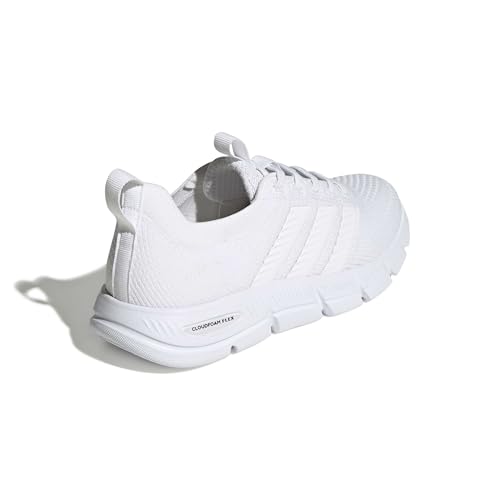 adidas Women's Cloudfoam Flex, White, 7