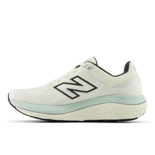 New Balance Women's Fresh Foam X 860 V14 Running Shoe, Sea Salt/Angora/Clay Ash, 11 W