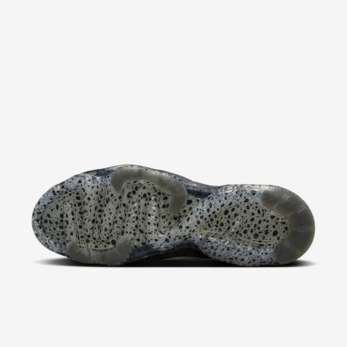 Nike Air Vapormax 2023 Flyknit Electric Men's Shoes (FZ2519-001, Black/Black/Total Orange/Light Silver) Size 10.5