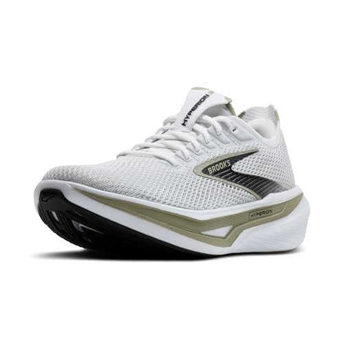 Brooks Men’s Hyperion 3 Neutral Running Shoe - Oyster Mushroom/Black/Tea - 9 Medium