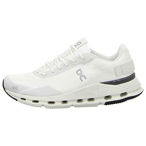 On Men's Cloudnova Form Sneakers, White | Eclipse, 14 Medium US