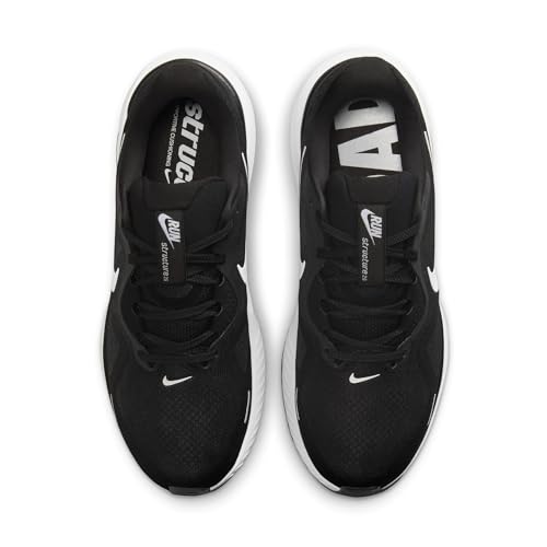 Nike Men's Structure 26 Black/White/Cool Grey/Metallic Silver 10.5 Medium