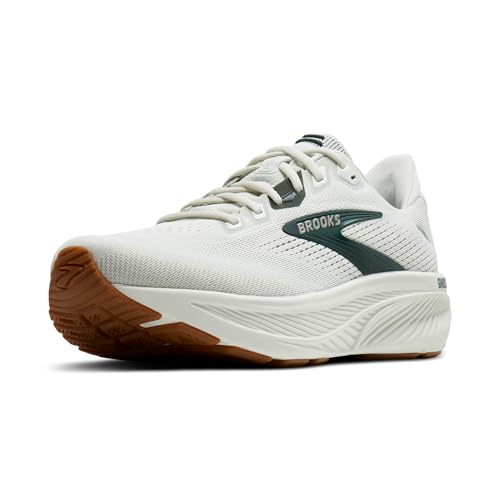 Brooks Men’s Ghost 18 Neutral Running & Walking Shoe - Grey/Spruce/Tan - 11.5 Medium