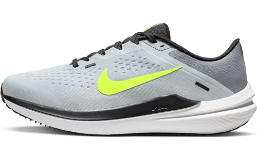 NIKE Men's Air Winflo 10 Low, Wolf Grey Volt Smoke Grey Black, 10.5 US