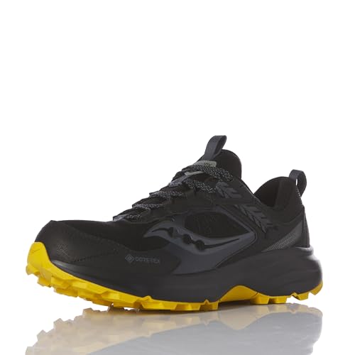 Saucony Men's Excursion Tr17 GTX Sneaker, Black/Oak, 11
