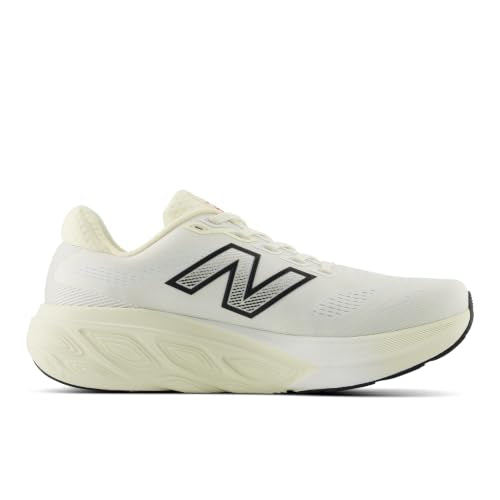 New Balance Men's Fresh Foam X 880v15 Running Shoe, Angora/Neo Flame, 10.5 W
