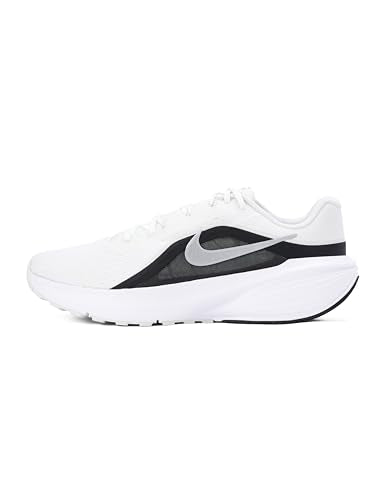 Nike Men's Downshifter 14 Road Running Shoes, Summit White/Metallic Silver-Black-White, 11