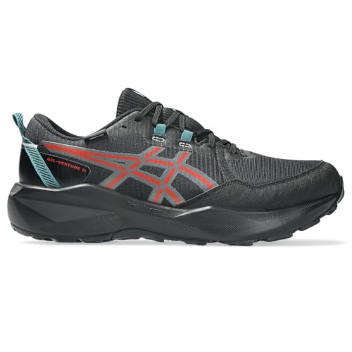 ASICS Men's Gel-Venture 11 WaterproofSneaker, Black Spice Latte, 8 UK