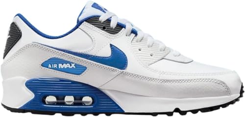 Nike Men's Air Zoom Structure 20 Running Shoes, White Game Royal Photo Dust, 8 UK