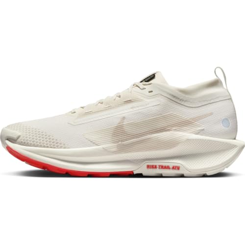 Nike Pegasus Trail 5 Gore-TEX Men's Waterproof Running Shoes (FQ0908-009, Pure Platinum/Football Grey/Pink Foam/White) Size 10.5