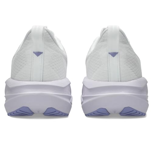 ASICS Women's NOVABLAST 5 Running Shoes, 5, White/Lilac HINT