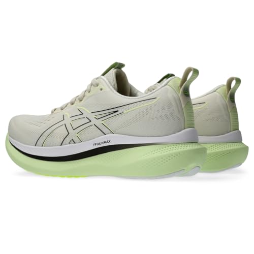 ASICS Women's GLIDERIDE MAX Running Shoe, 8, Birch/Black