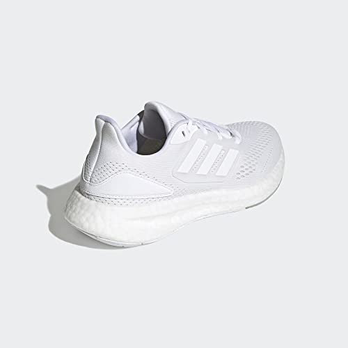 adidas Women's Pureboost 22 Running Shoe, White/White/Crystal White, 7.5