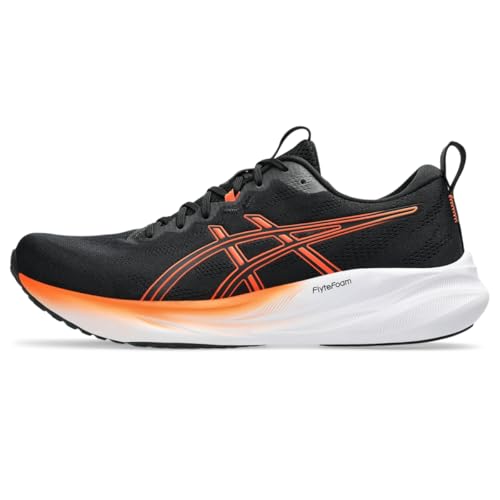 ASICS Men's Gel-Pulse 16 Running Shoes, 13, Black/NOVA Orange