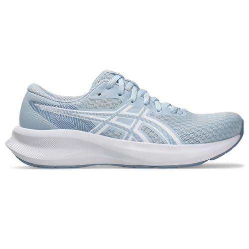 ASICS Women's Patriot 14 Running Shoes, 9, Solid AIR/White