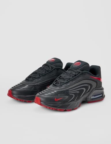 Nike Men's Air Max Fire Shoes, Black/University Red, 10