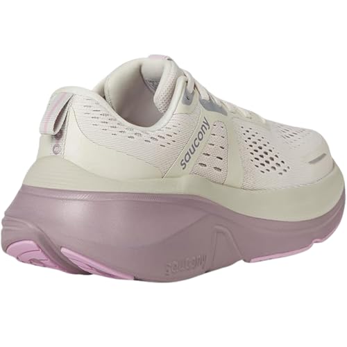 Saucony Women's Guide 18 Sneaker, Moon/Quail, 8