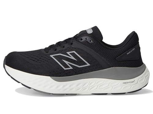 New Balance Women's Fresh Foam X 1540 V4 Running Shoe, Black/White, 9 M