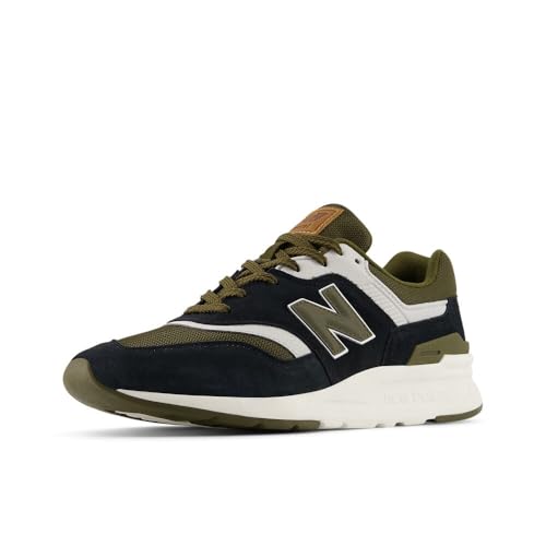 New Balance Men's 997H V1 Sneaker, Black/Woodland/Grey Matter, 11 M