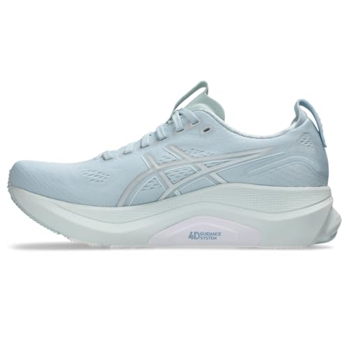 ASICS Women's Gel-Kayano 32 Running Shoes, 9, Sky/Pure Silver