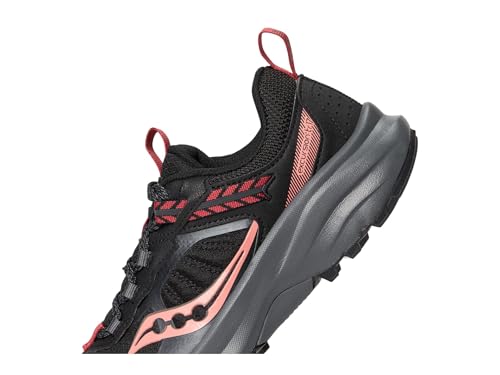 Saucony Women's Excursion TR17 Hiking Shoe, Black/Shadow, 10.5