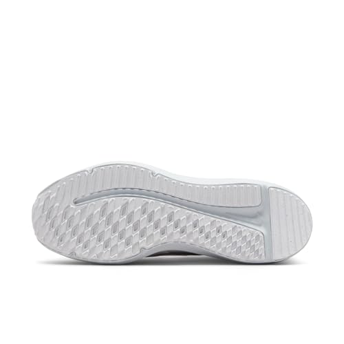 Nike Men's Downshifter 12 Trainers, White Metallic Silver Pure Platinum, 40.5 EU