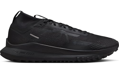 NIKE React Pegasus Trail 4 Gore-Tex Men's Trainers, Black Anthracite Velvet Brown 002, 7.5 US