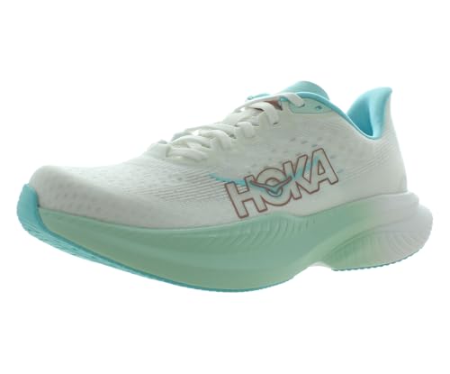 HOKA Mach 6 Womens Shoes Size 9, Color: Frost/Rose Gold - product image