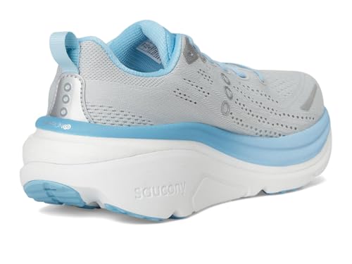 Saucony Women's Hurricane 25 Sneaker, Cloud/Breeze, 9.5